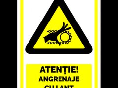 Indicator atentie angrenaje cu lant